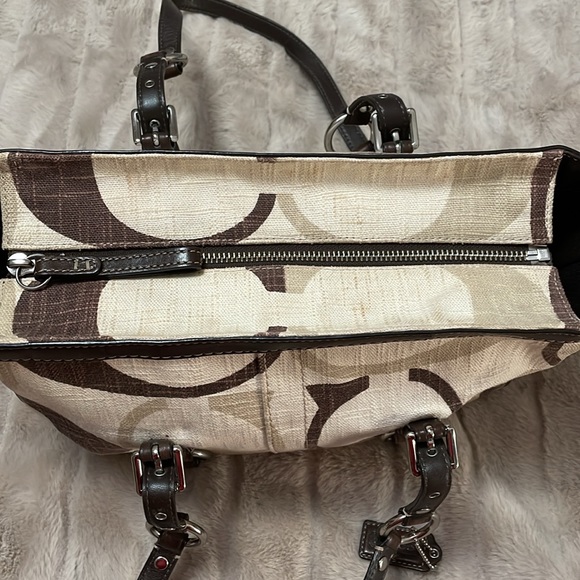 Coach gallery canvas tote bag B24 - Picture 8 of 15